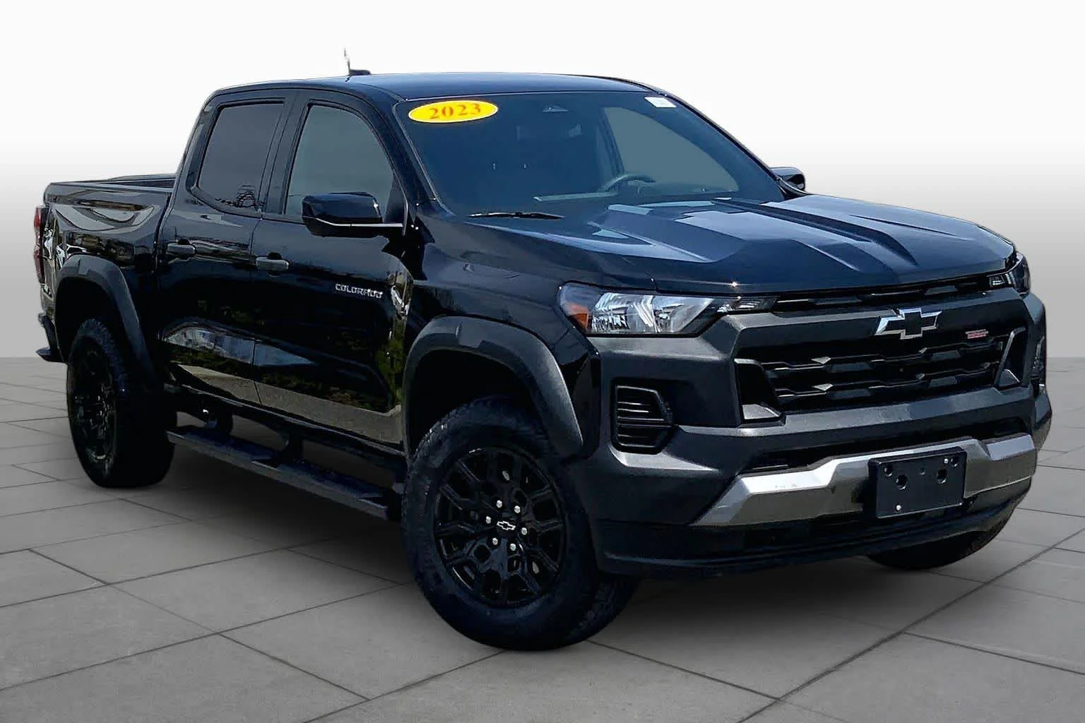 Used 2023 Black Chevrolet 4WD Trail Boss image 3