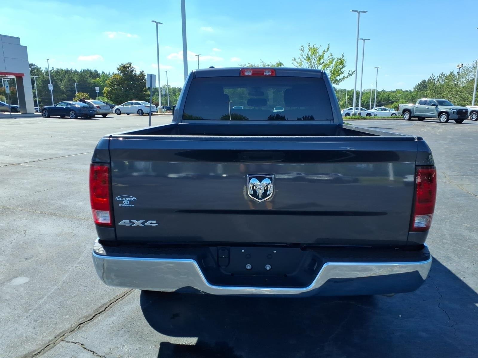 Used 2024 Granite Crystal Metallic Clearcoat Ram SLT image 8
