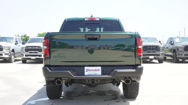 New 2026 Serrano-Green Metallic Exterior Paint RAM Rebel image 8