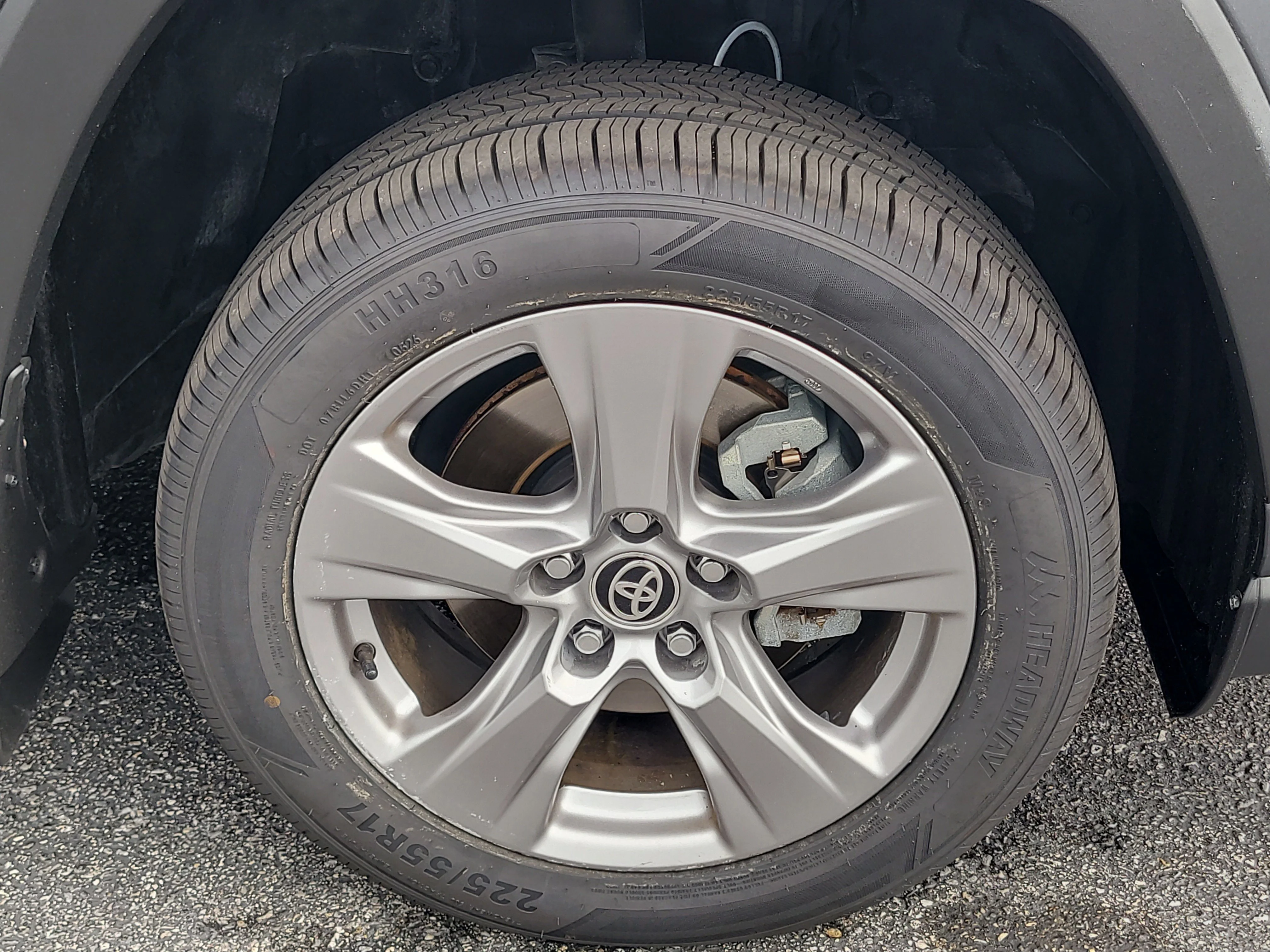 Used 2024 Magnetic Gray Metallic Toyota Hybrid LE image 9