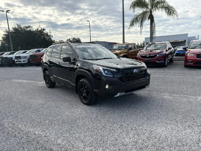 Used 2024 Black Subaru Wilderness image 2