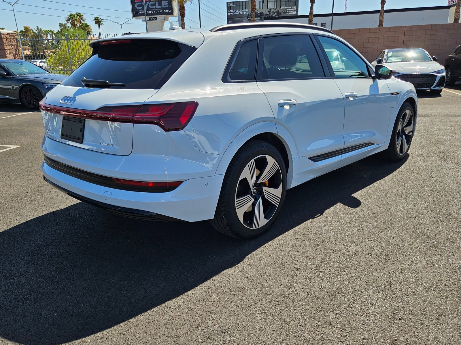 Used 2023 Glacier White Metallic Audi Premium Plus image 5