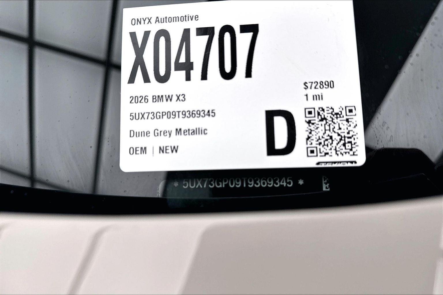 New 2026 Dune Grey Metallic BMW M50 xDrive image 21