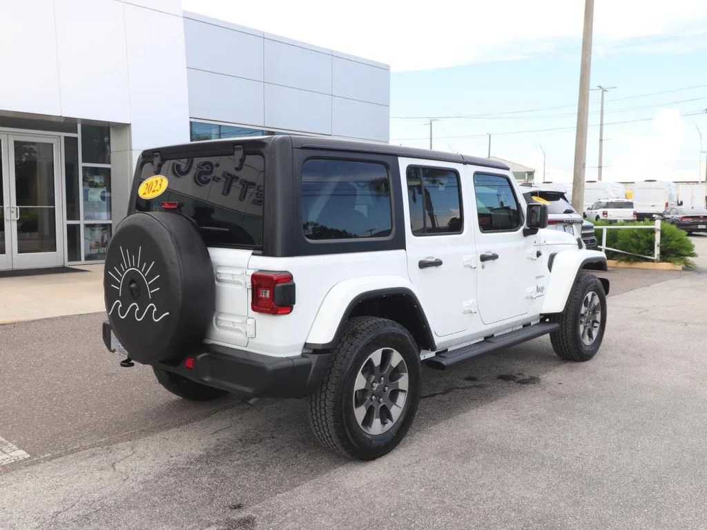 Certified Used 2023 White Jeep Sahara image 15