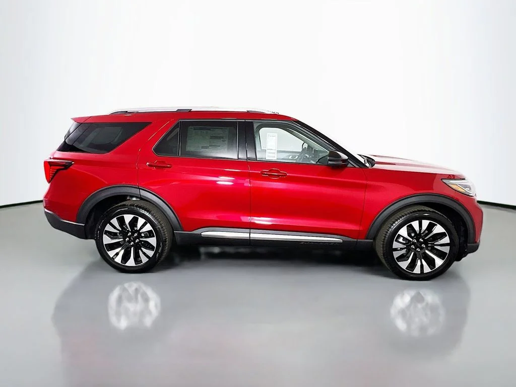 New 2026 Rapid Red Metallic Tinted Clearcoat Ford Platinum image 19