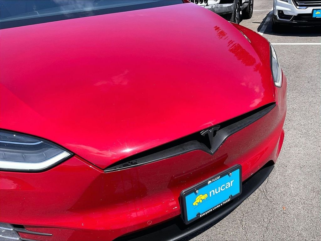 Used 2018 Red Tesla P100D image 30