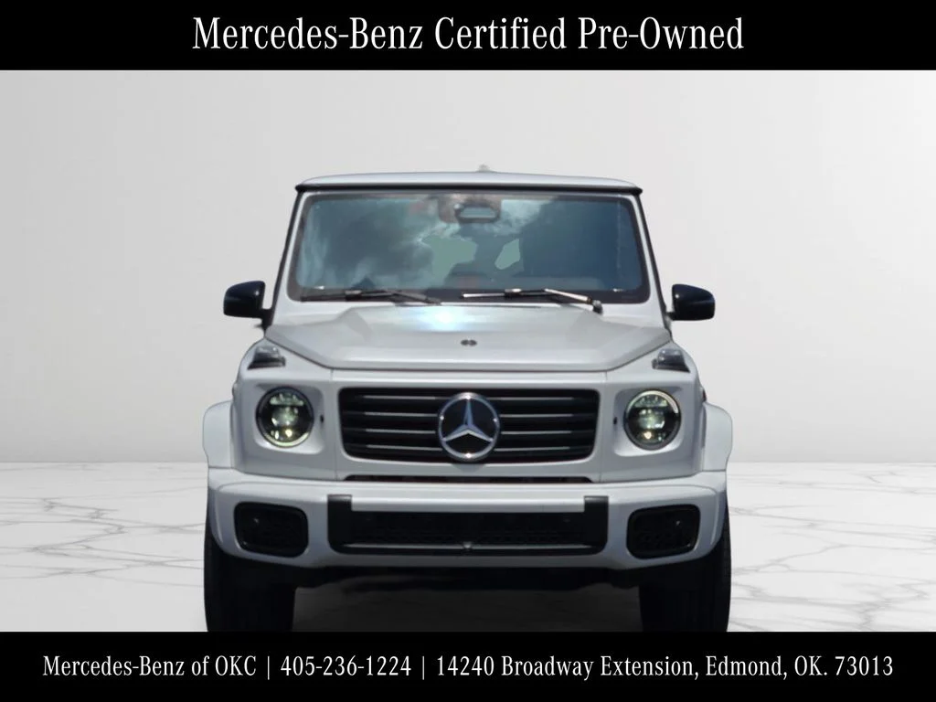 Certified 2025 Mercedes-Benz G-Class G580 with VIN W1NWM0AB8SX038710 for sale in Edmond, OK