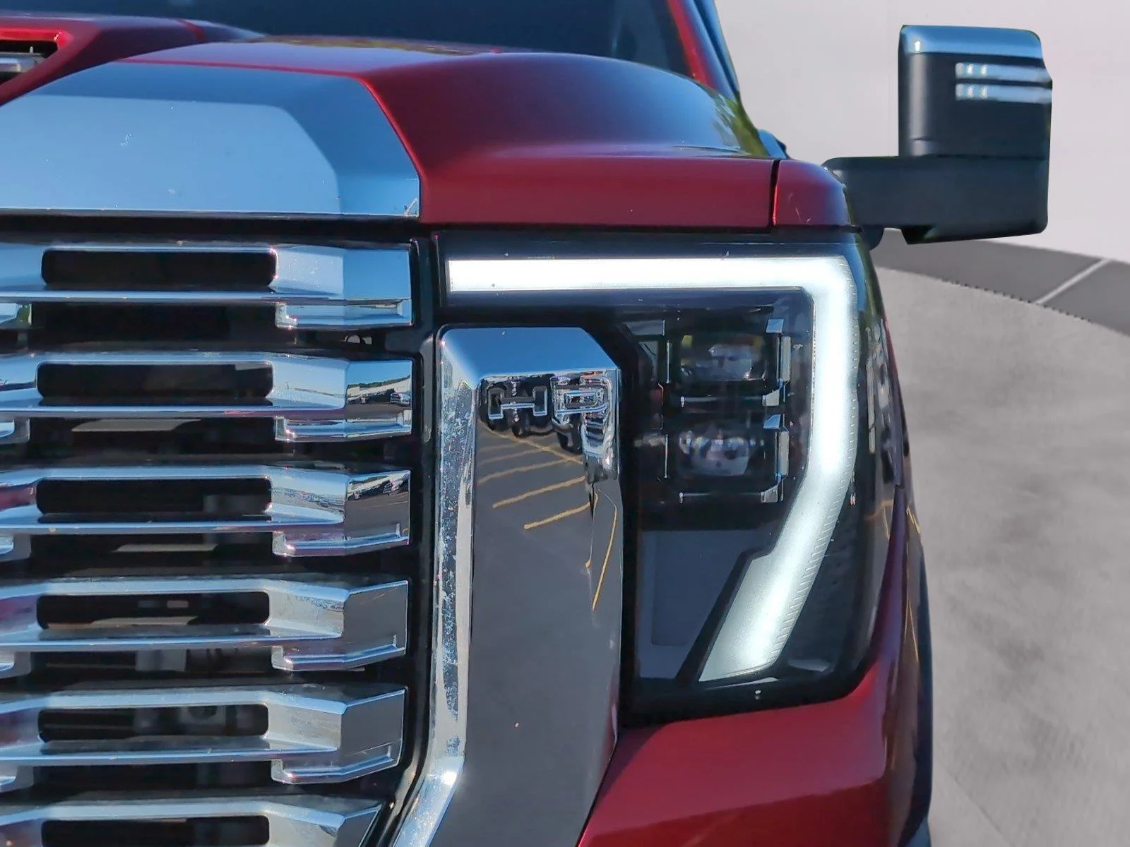 Used 2024 Volcanic Red Tintcoat GMC Denali image 34