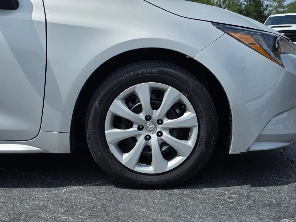 Used 2024 Silver Toyota LE image 11