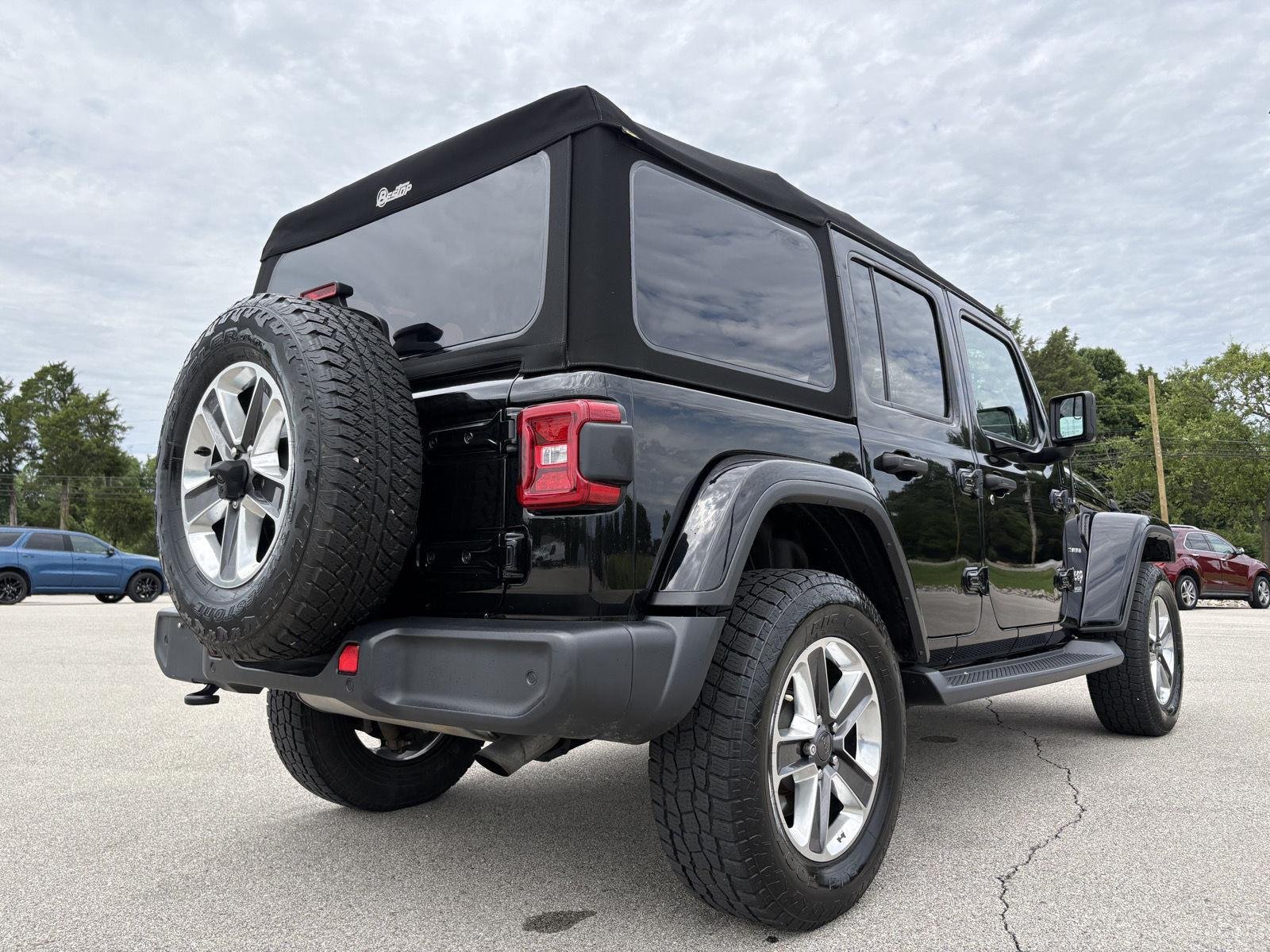 Used 2020 Black Clearcoat Jeep North Edition image 20