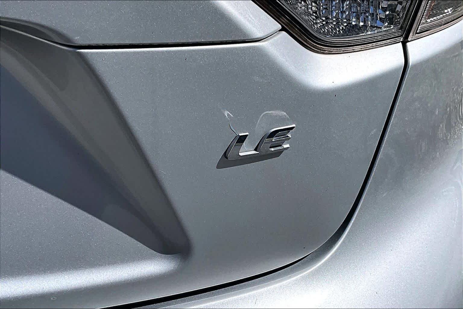 Used 2020 Classic Silver Metallic Toyota LE image 10