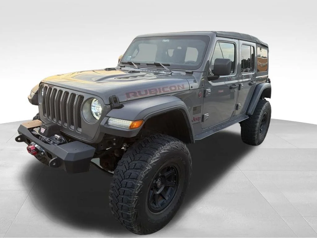 Used 2020 Gray Jeep Unlimited Rubicon image 11