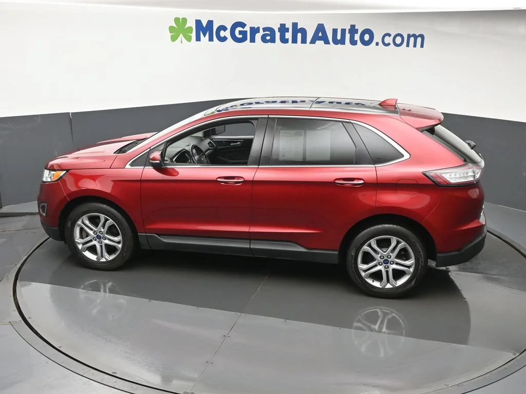 Certified Used 2017 Red Ford Titanium image 27