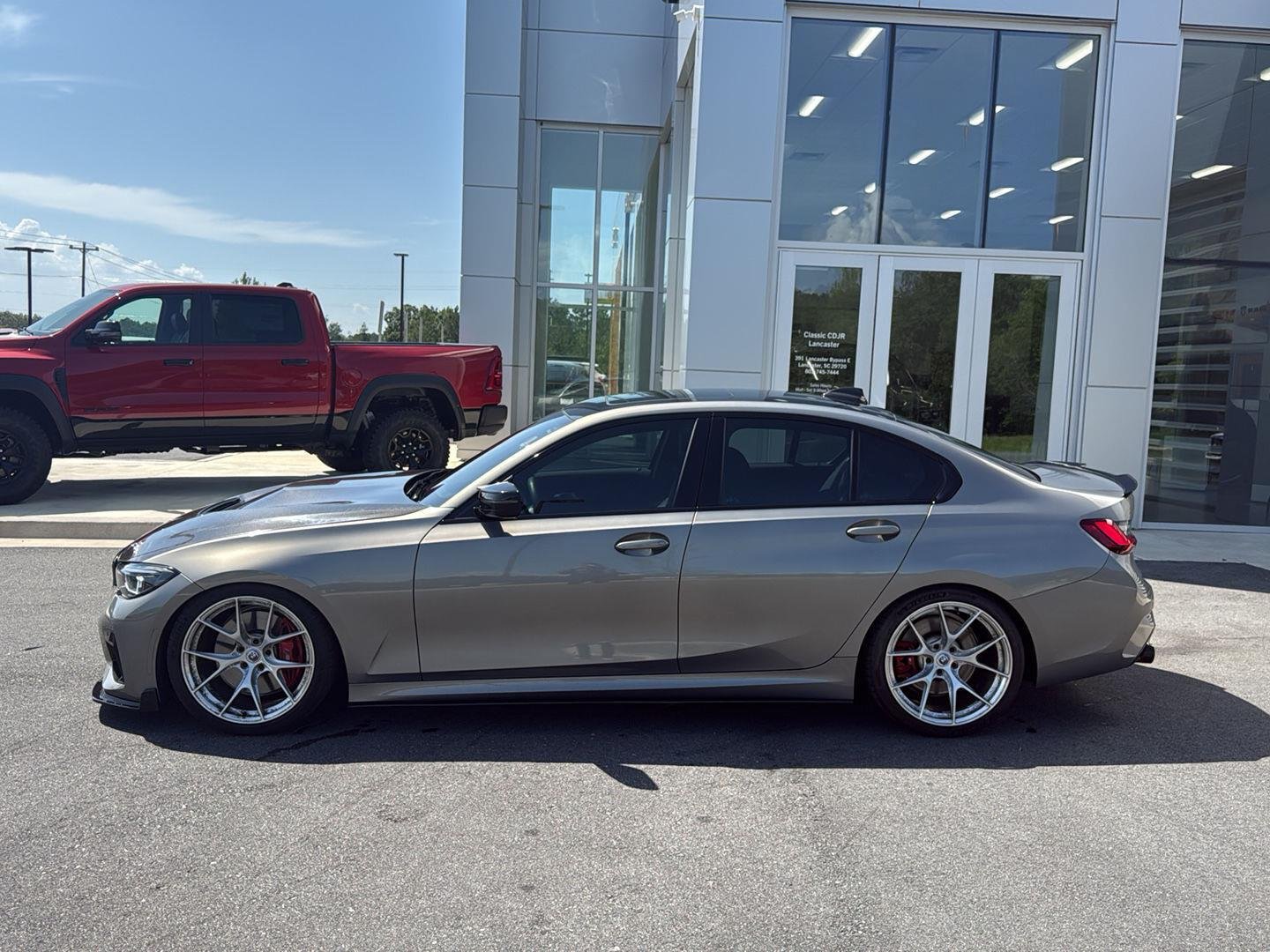 Used 2022 Oxide Grey Metallic BMW M340i image 8