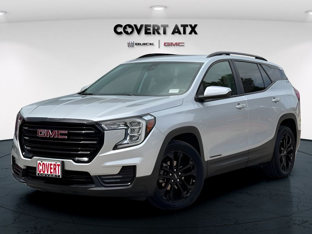 Used 2022 Silver GMC SLE image 1