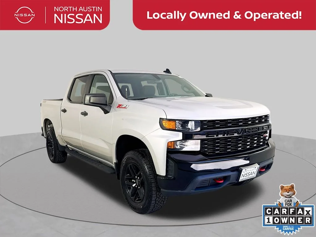 Used 2022 Silver Chevrolet Custom Trail Boss image 1