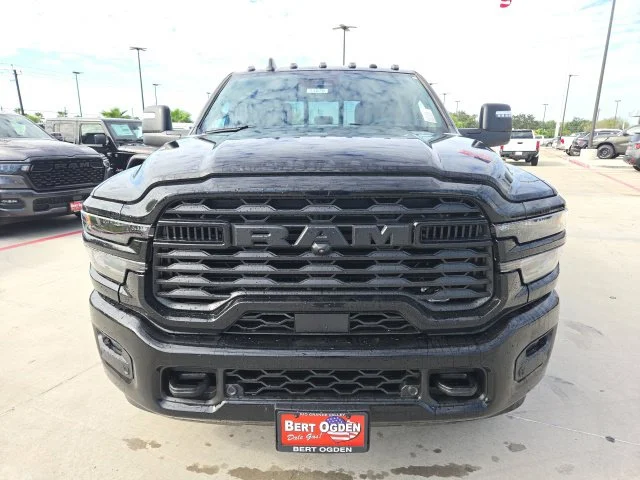 New 2027 Diamond Black Crystal Pearl-Coat Exterior Paint RAM Big Horn image 2