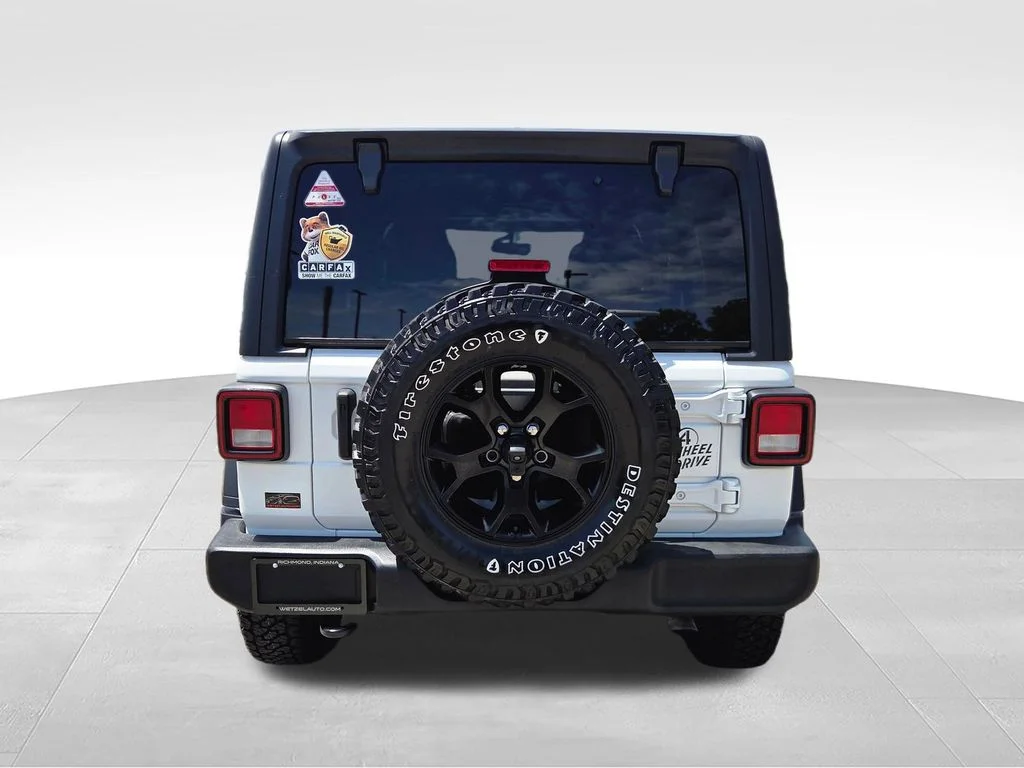 Used 2022 White Jeep Unlimited Willys image 6