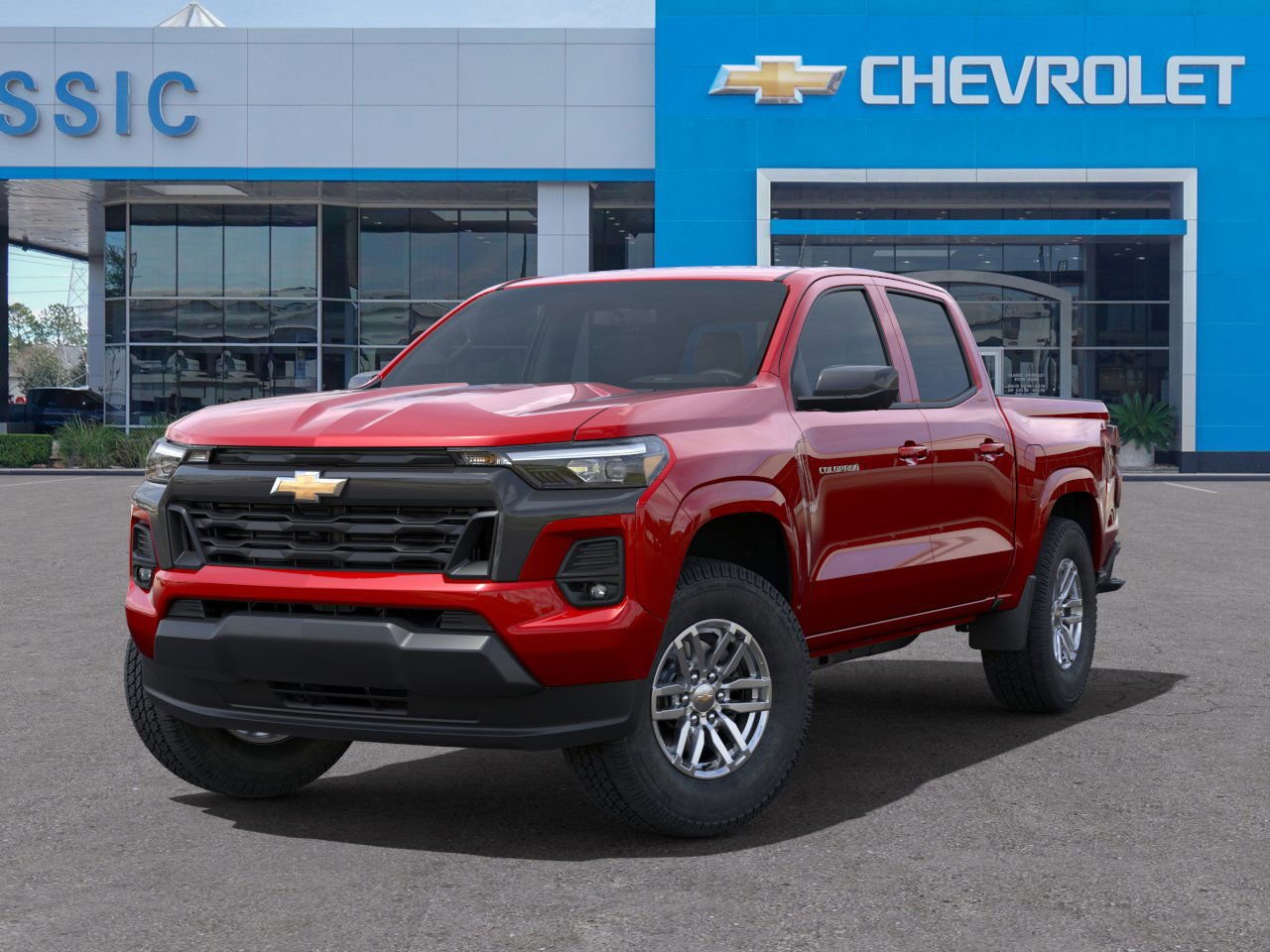 2025 Chevrolet Colorado WT/LT Red at Classic Elite Chevrolet Hwy 6