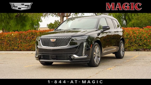 洋楽 COLBERT HAMILTON - LONG BLACK SHINY CAR Certified Pre-Owned 2025 Cadillac XT6 Premium Luxury SUV in