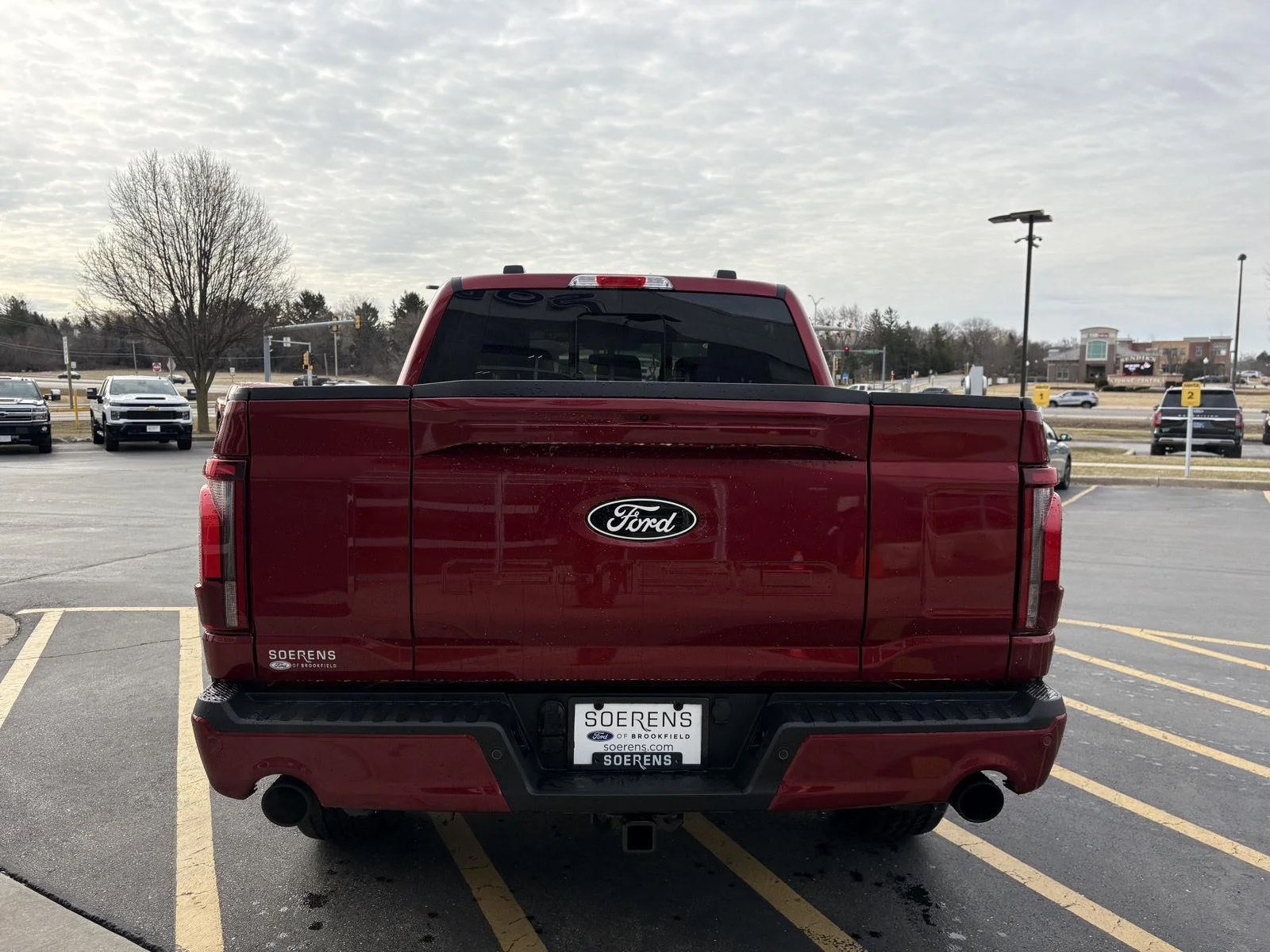 New 2026 Ruby Red Metallic Tinted Clearcoat Ford LARIAT image 5