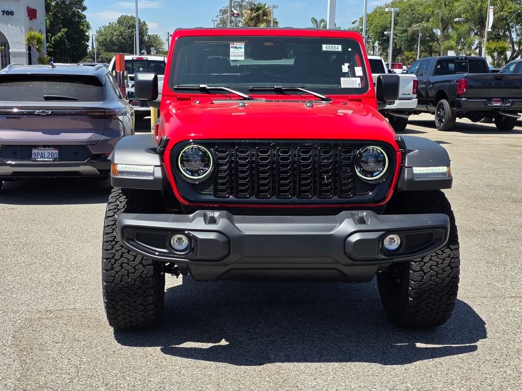 New 2026 Firecracker Red Clear-Coat Exterior Paint Jeep Willys image 2