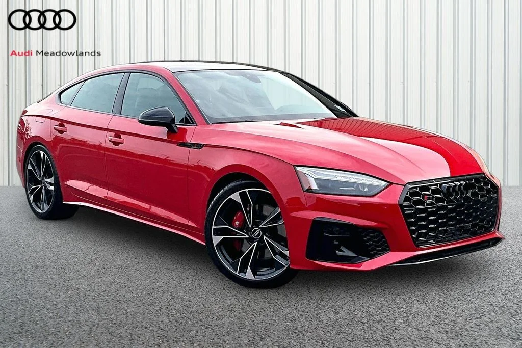 Used 2025 Red Audi Premium Plus image 3