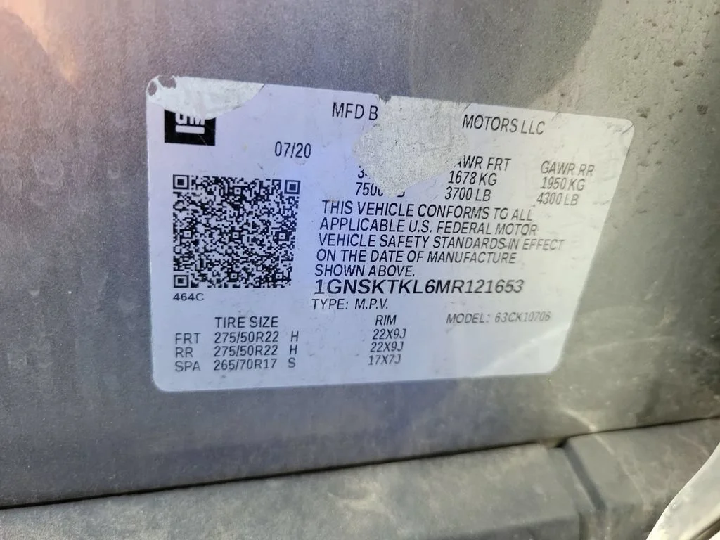 Certified Used 2021 SATIN STEEL METALLIC Chevrolet High Country image 35