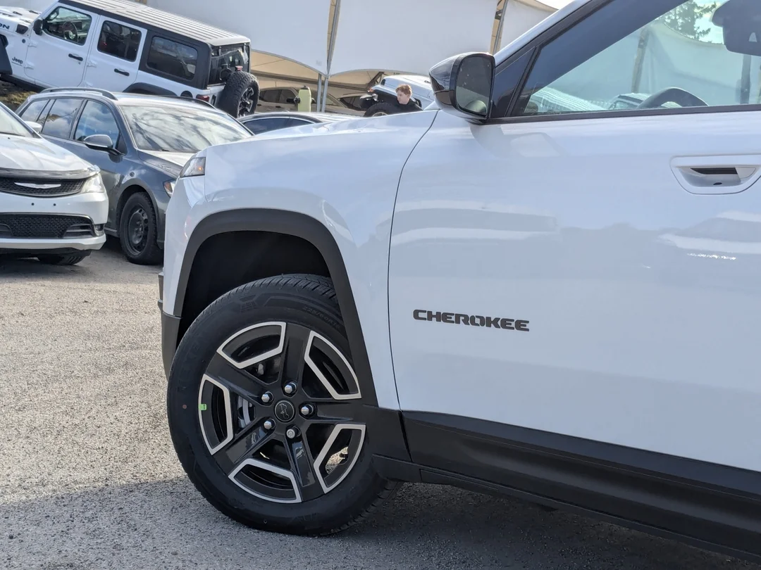 New 2026 White Jeep Laredo - - 4x4 - Adaptive Cruise - 12.3 Display - Heated Seats/Wheel - Compact Spare Tire & More! image 9