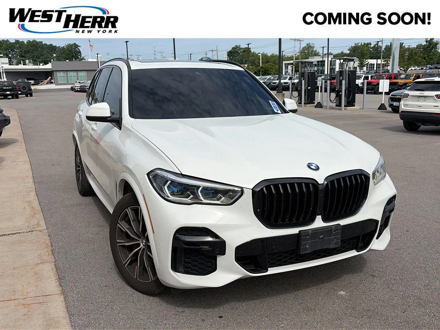 Used 2022 Alpine White BMW xDrive40i image 1