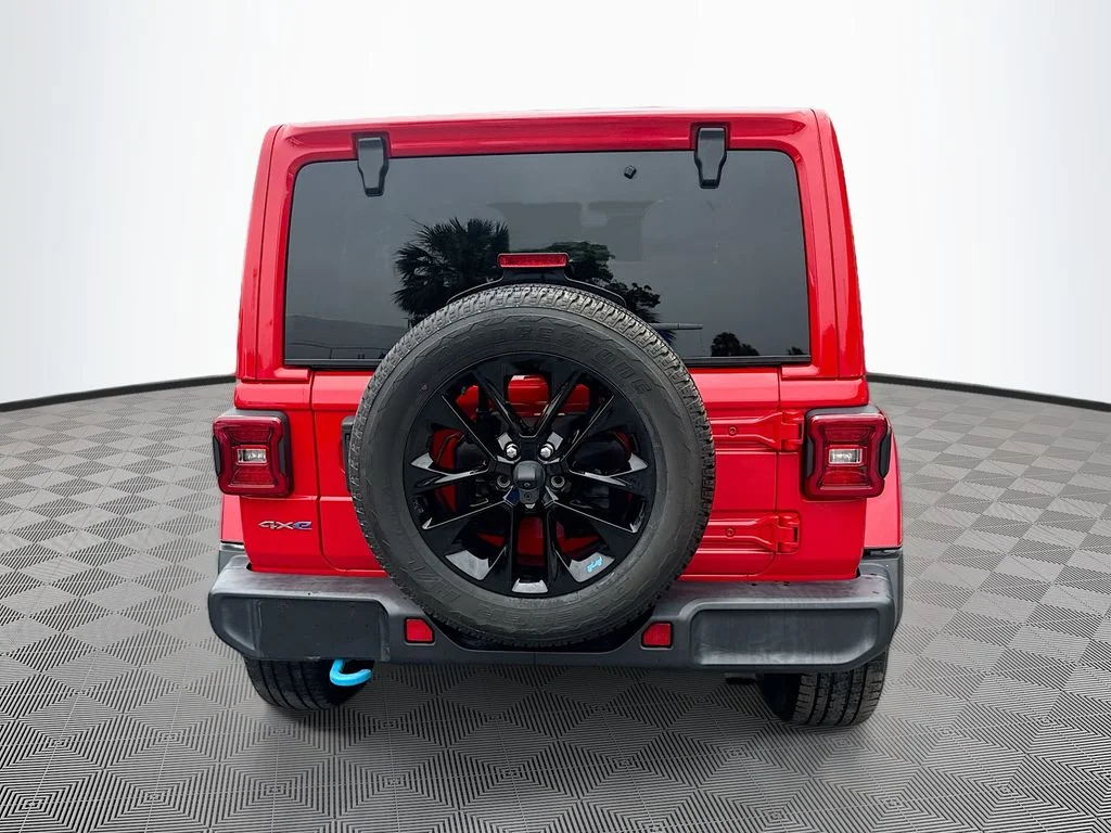 Used 2023 Red Jeep Sahara 4xe image 7