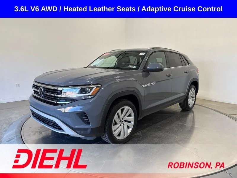 Used 2022 Gray Volkswagen 3.6L V6 SE w/Technology image 3