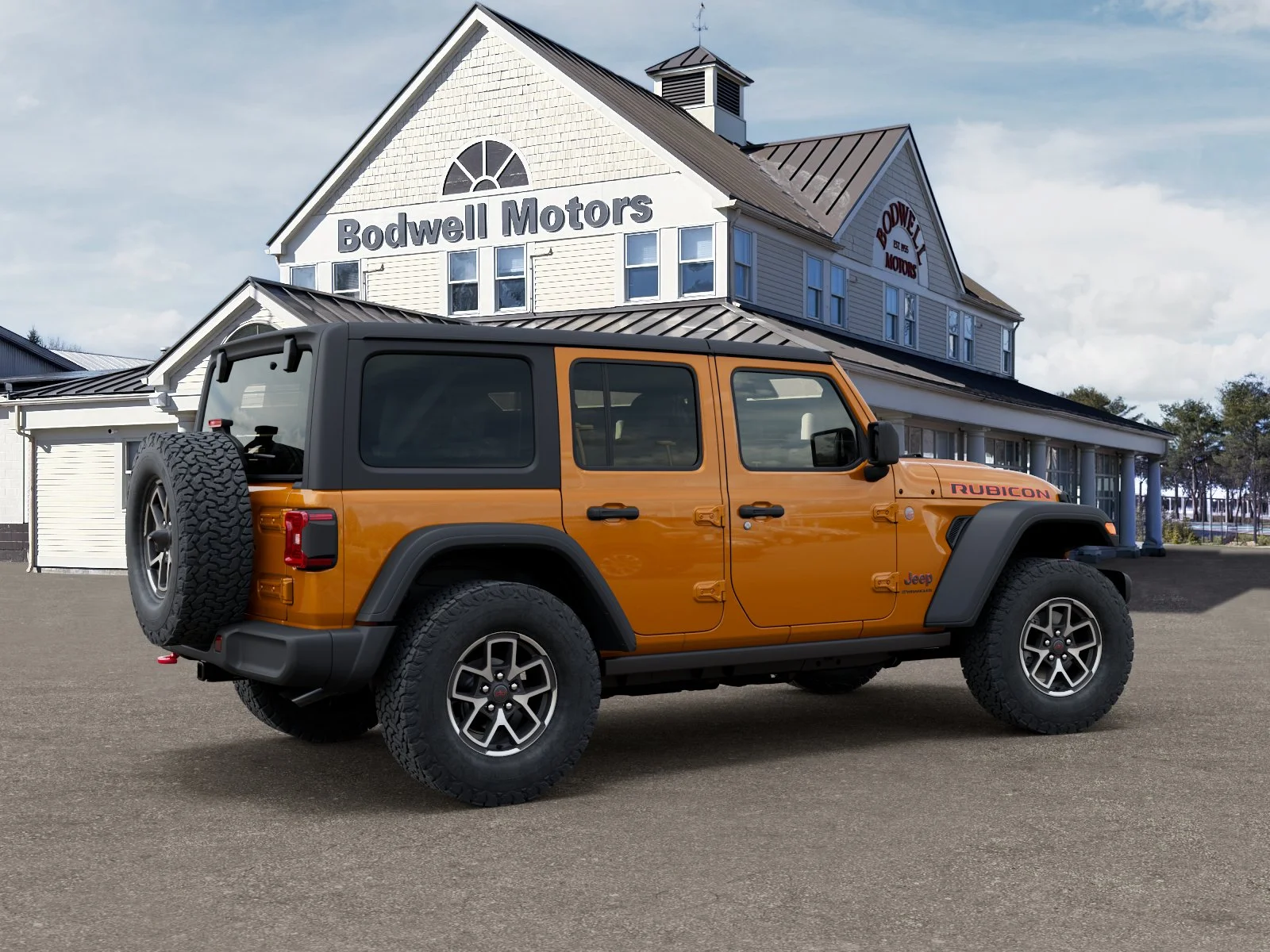 New 2026 Goldilocks Exterior Paint Jeep 4-Door Rubicon 4x4 image 30