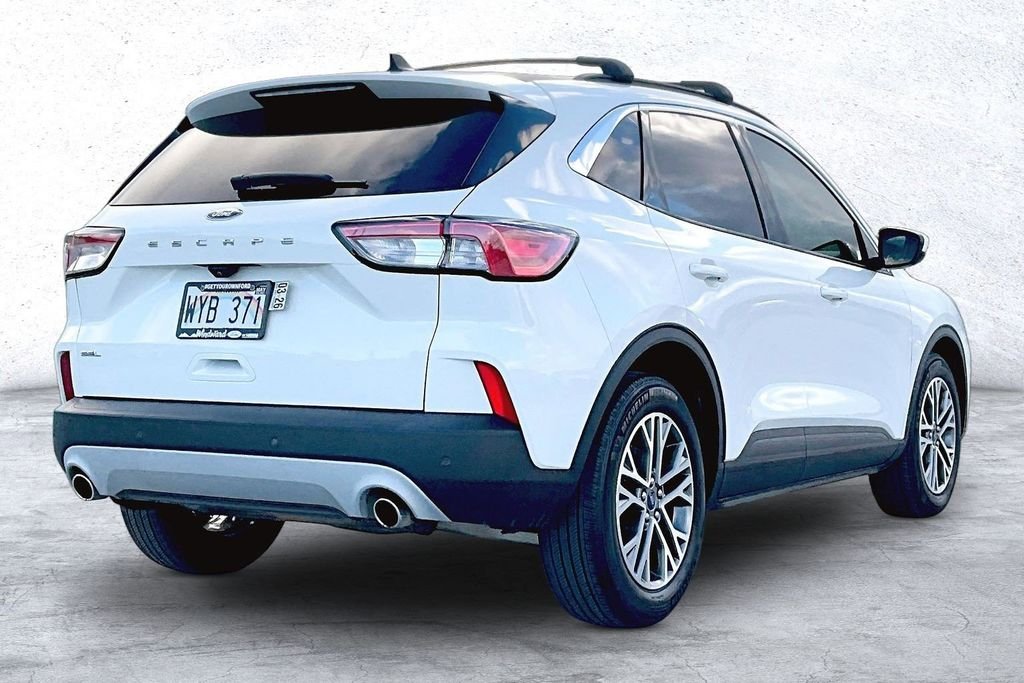 Used 2021 Ford Escape SEL with VIN 1FMCU0H64MUB05631 for sale in Kailua, HI