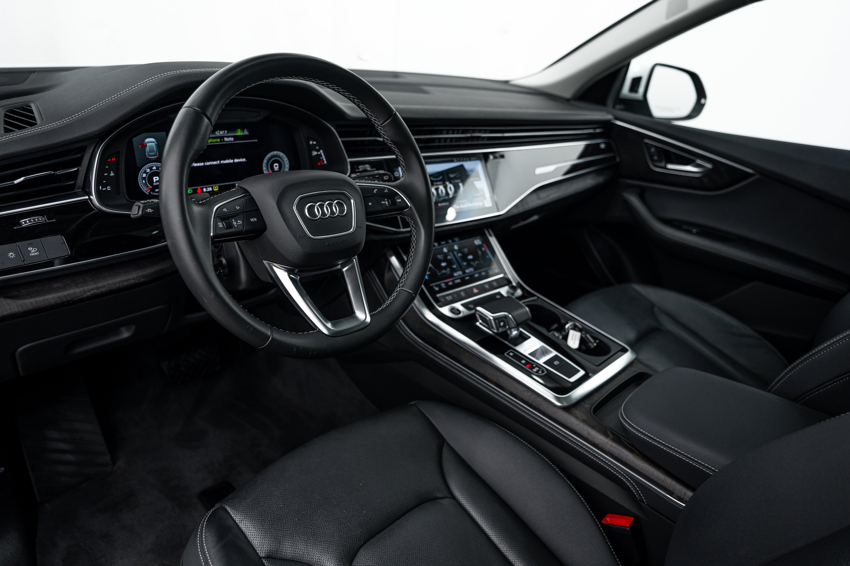 Certified Used 2023 Glacier White Metallic Audi Premium Plus image 8
