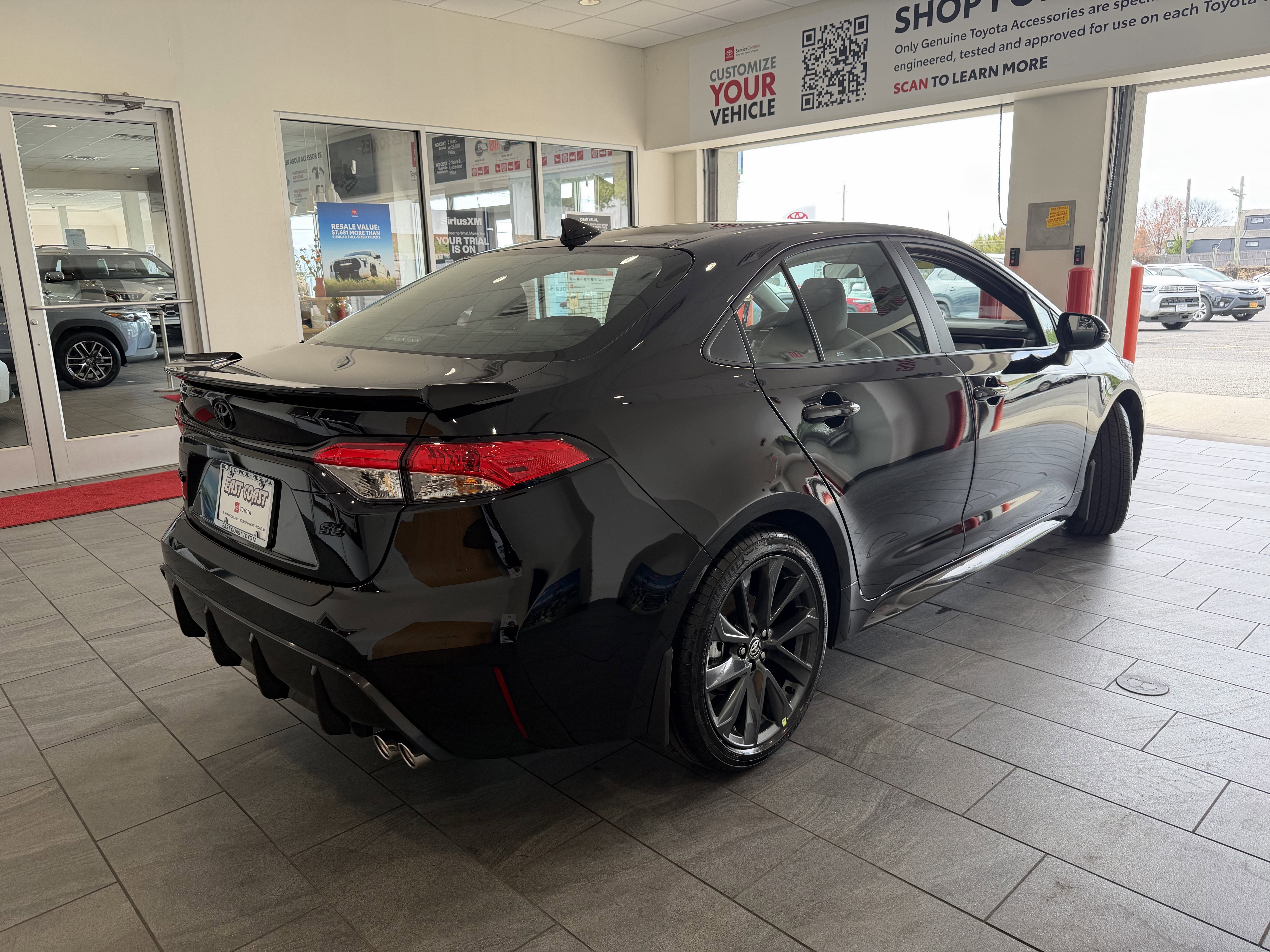 Certified Used 2026 MIDNIGHT BLACK Toyota SE image 29