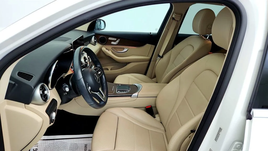 Used 2022 Polar White Mercedes-Benz GLC 300 4MATIC® w/ Panorama Roof & 12.3