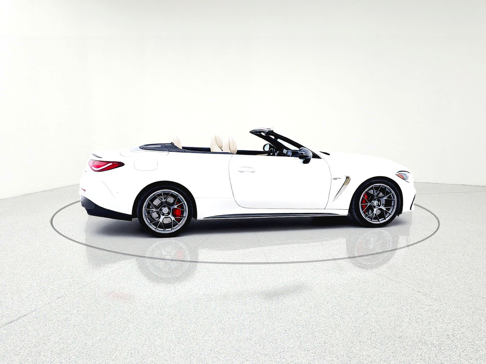 Certified Used 2026 MANUFAKTUR Moonlight White Metallic Mercedes-Benz AMG® CLE 53 4MATIC+ Cabriolet image 8