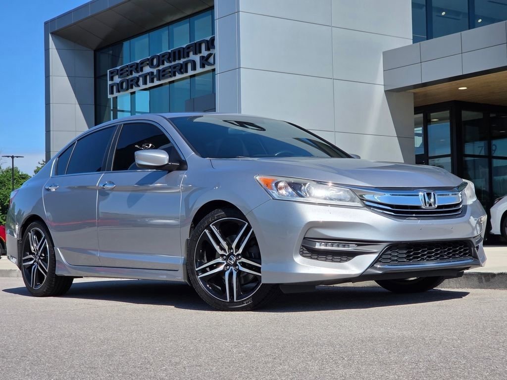 Used 2016 Honda Accord Sport with VIN 1HGCR2F55GA120948 for sale in Fort Wright, KY
