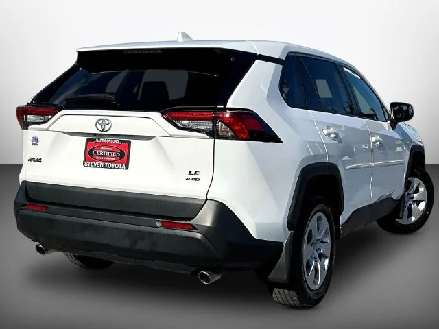 Used 2024 White Toyota LE image 6