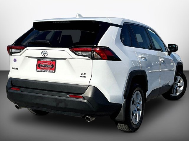 Used 2024 White Toyota LE image 6