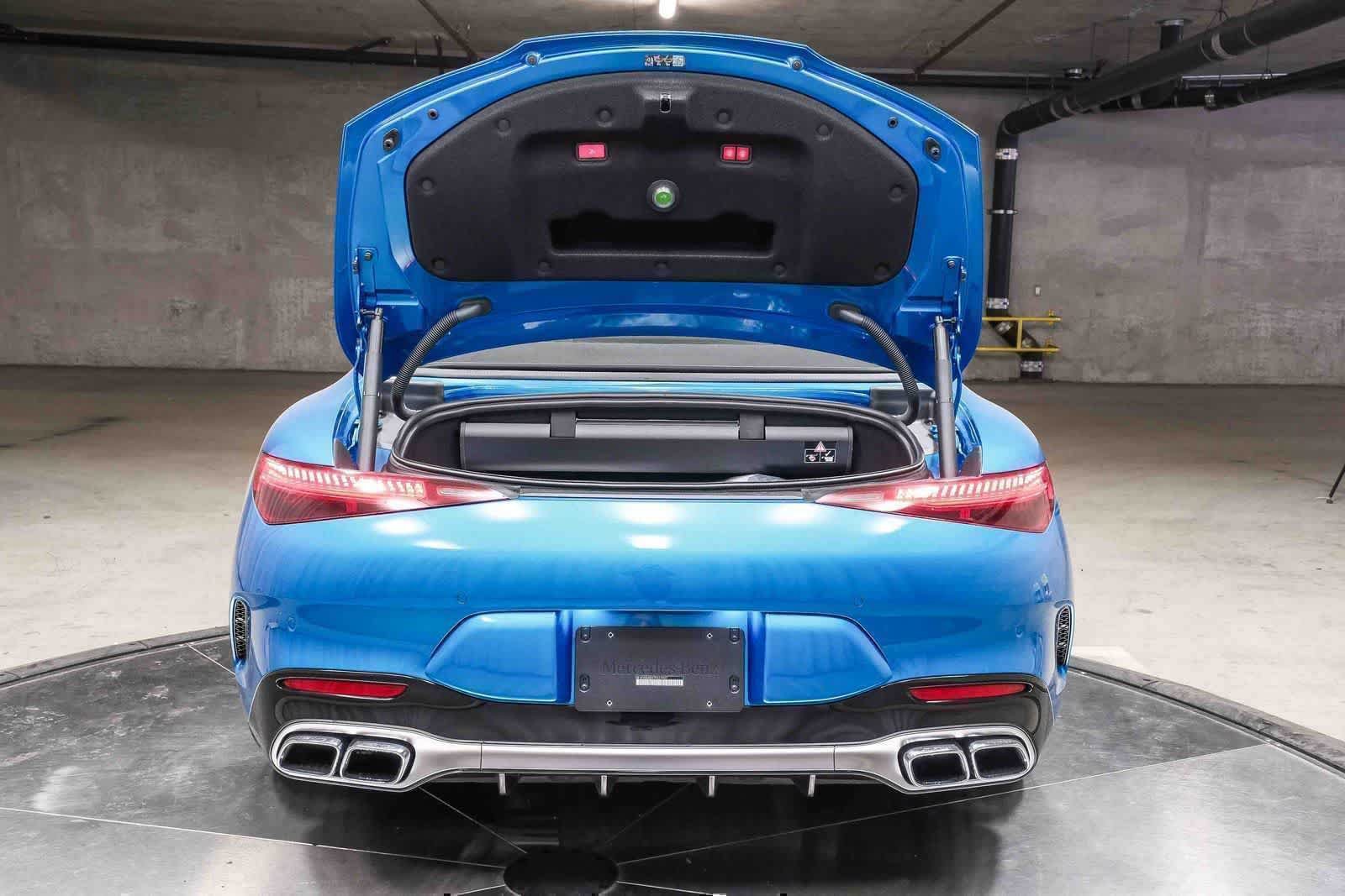 New 2026 Hyper Blue Metallic Mercedes-Benz AMG® SL 55 Roadster image 60