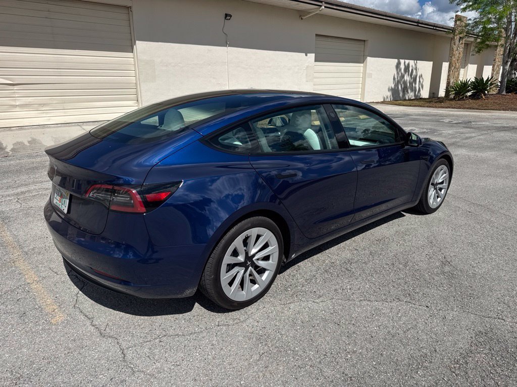 Used 2023 Deep Blue Metallic Tesla Base image 4