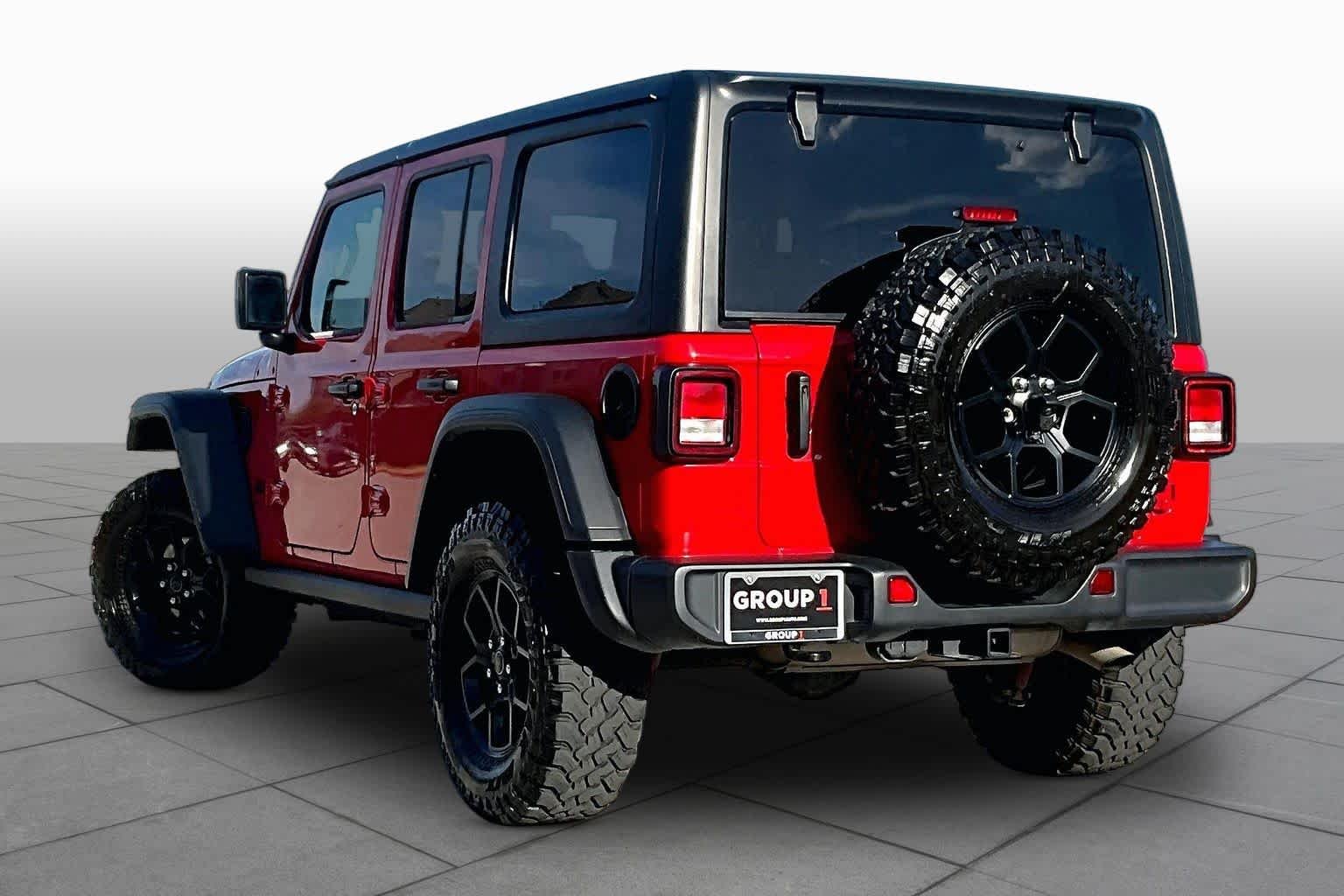 Used 2025 Firecracker Red Clearcoat Jeep Willys image 12