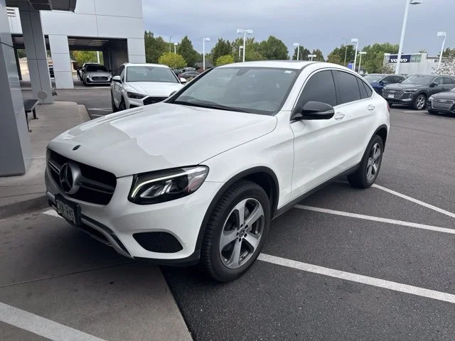 Used 2018 White Mercedes-Benz GLC 300 Coupe image 2
