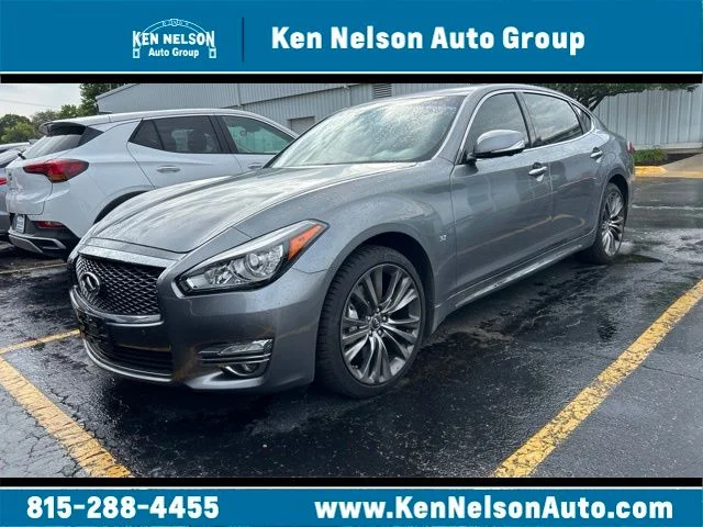 Used 2017 Graphite Shadow INFINITI 3.7X image 1