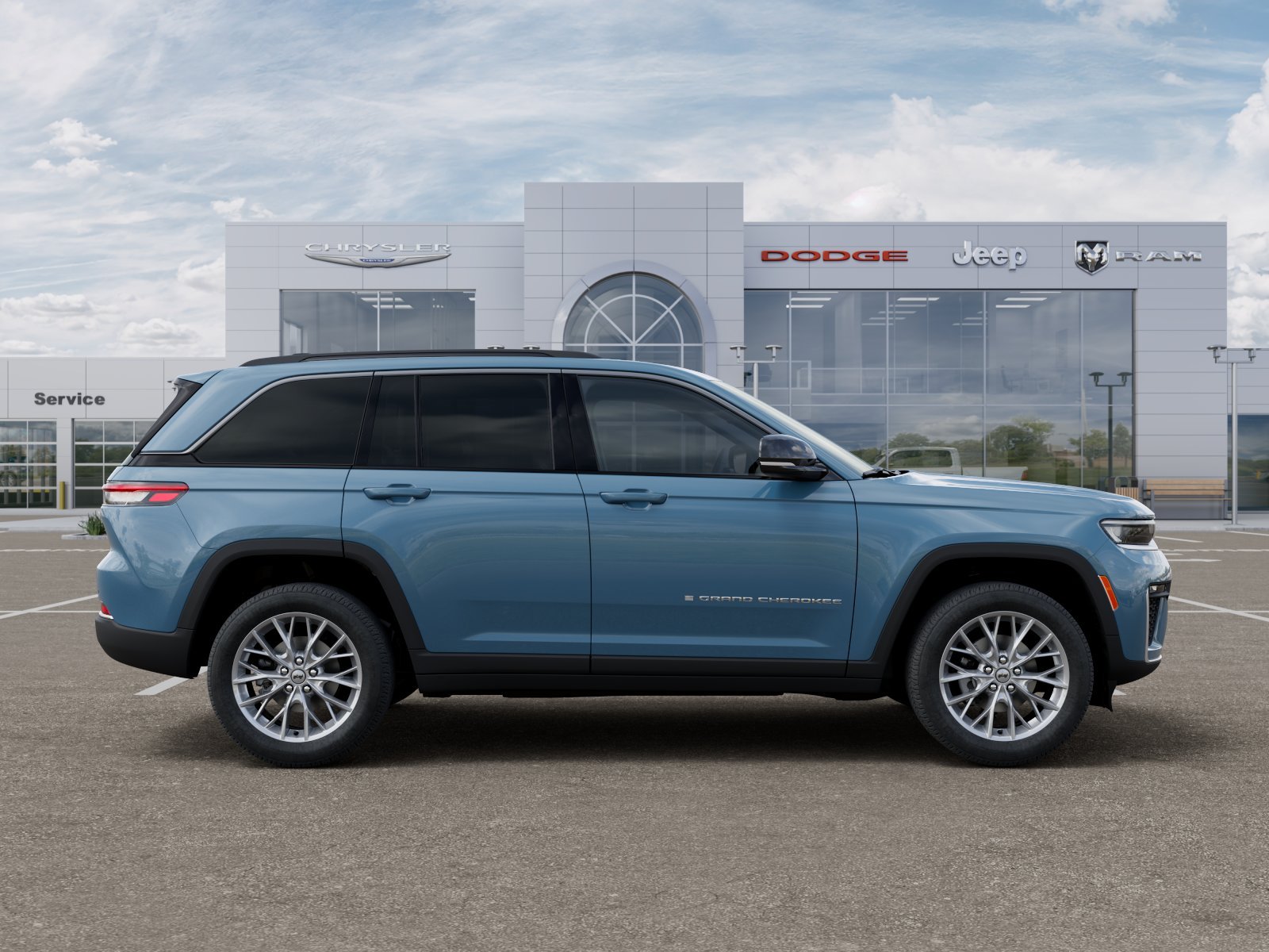 New 2027 Steel Blue Paint Jeep Limited image 48