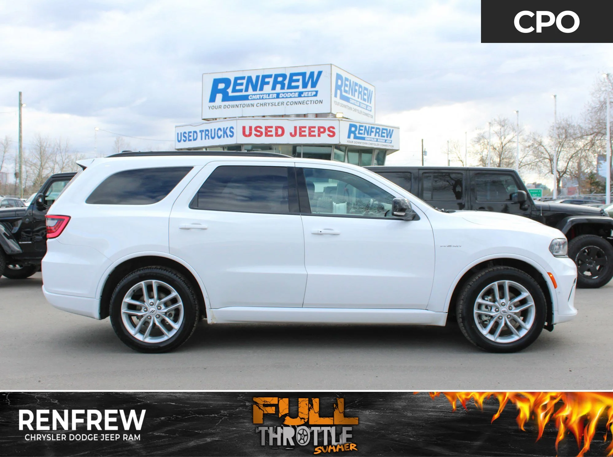 Certified Used 2025 White Dodge R/T * No Accidents | HEMI V8 | Heated/Vented Seats | Adaptive Cruise | Trailer Tow | Apple CarPlay image 1