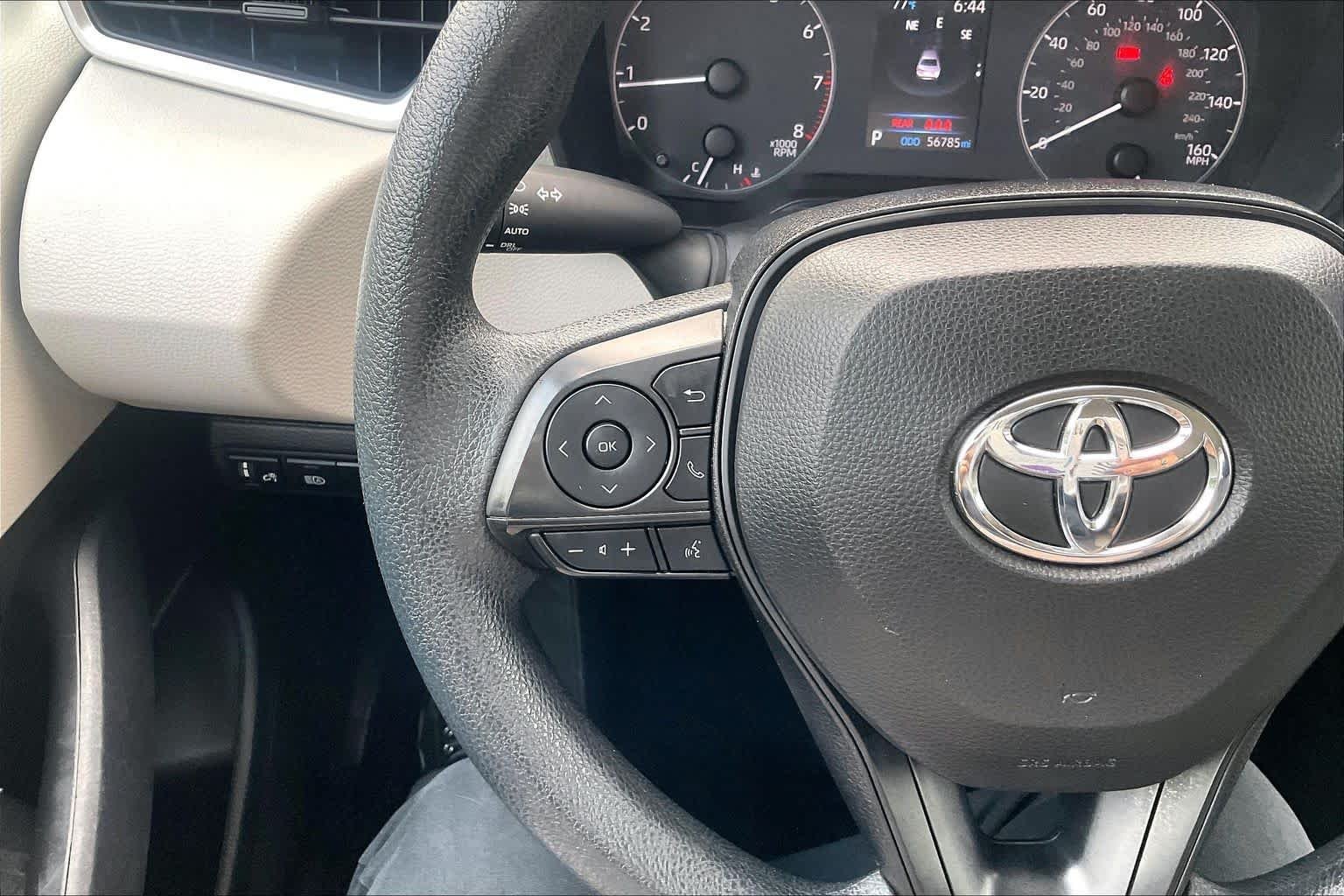 Used 2023 Classic Silver Metallic Toyota LE image 21