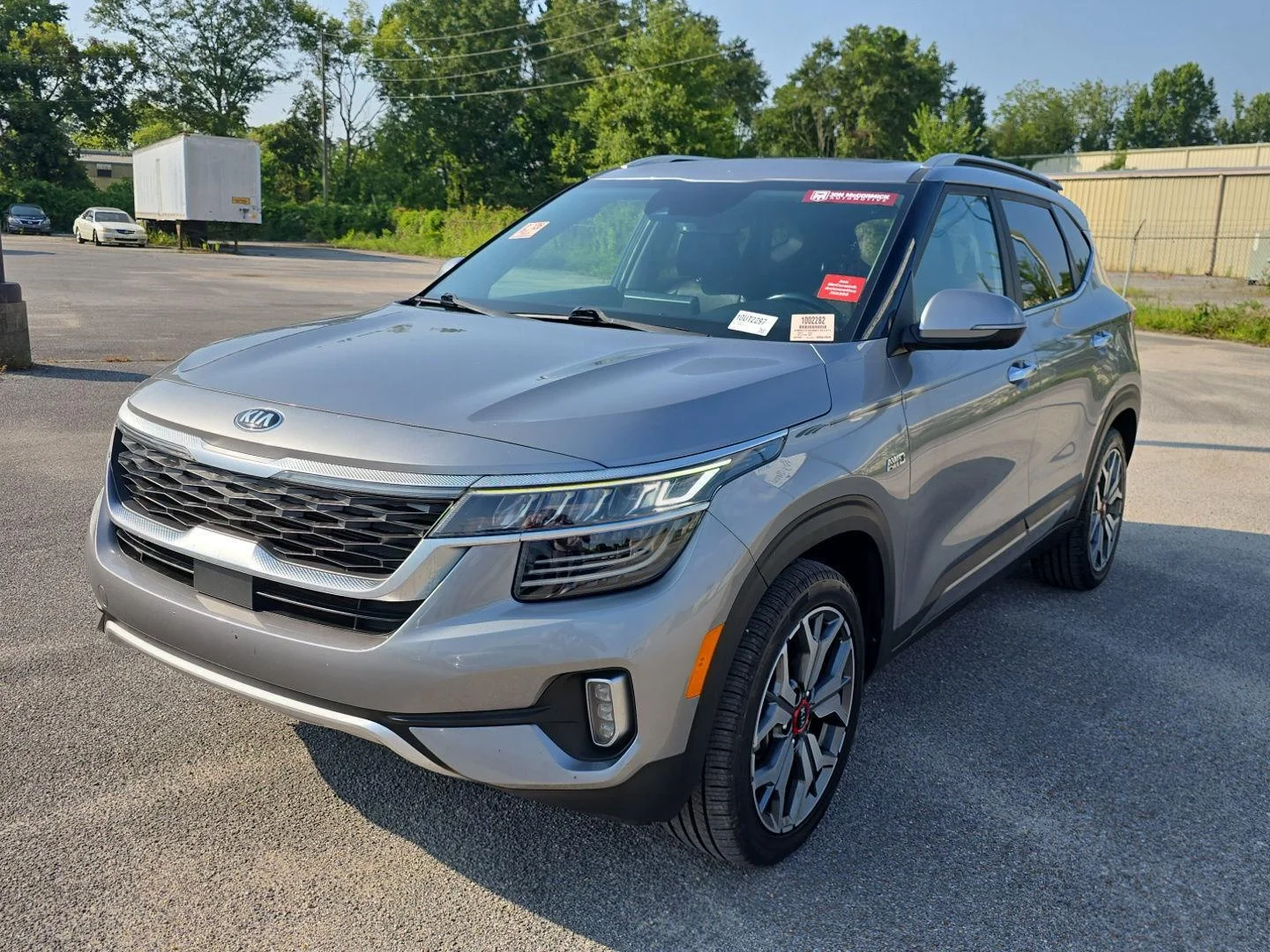 Used 2021 Steel Gray Kia SX Turbo image 9